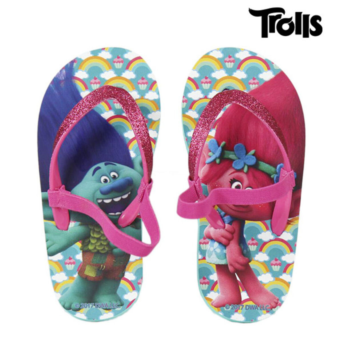 Flip Flops for Children Trolls 29