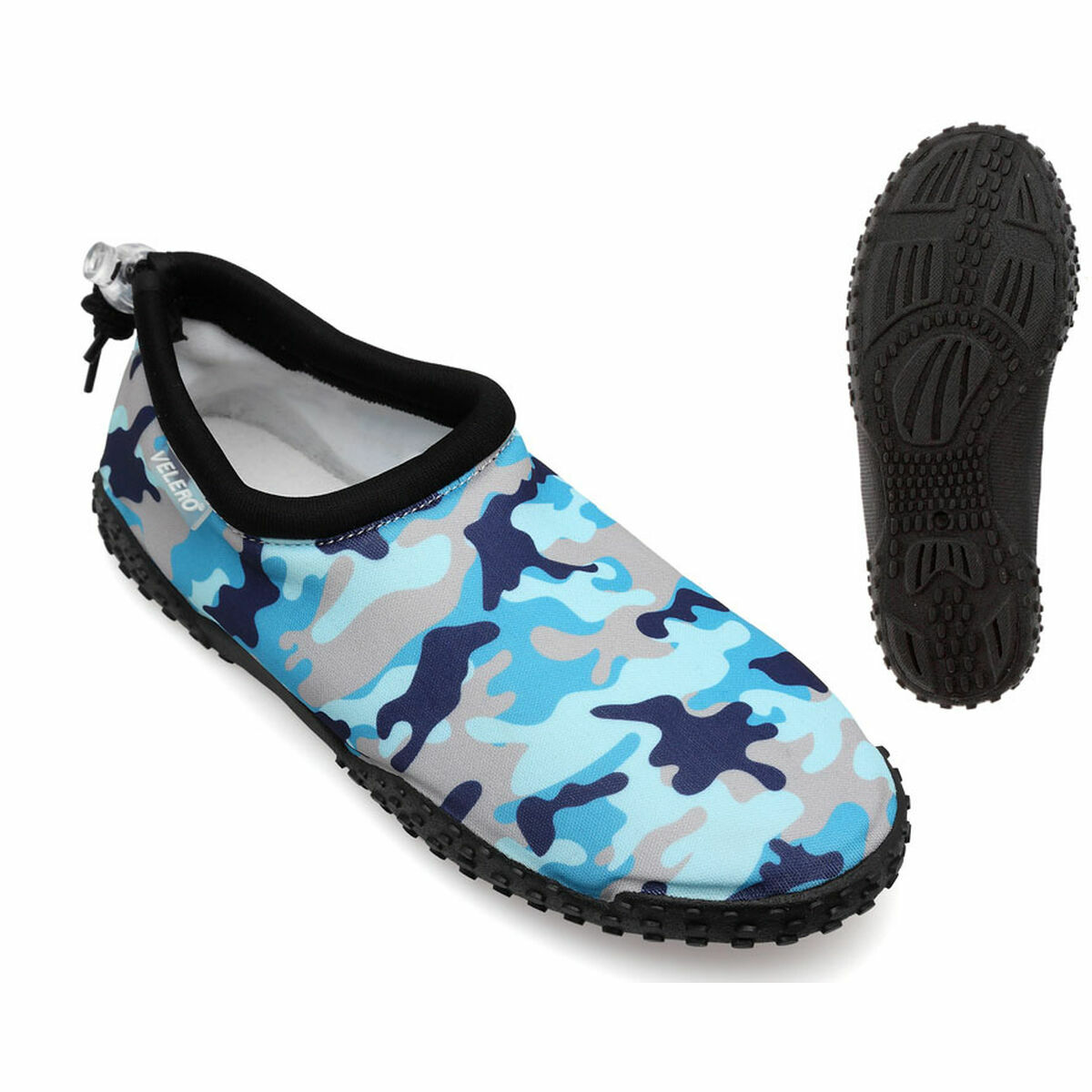 Slippers Blue Camouflage 41